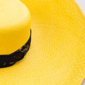Panama Hat Audrey Amarillo